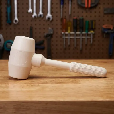 One Piece Natural Rubber Mallet