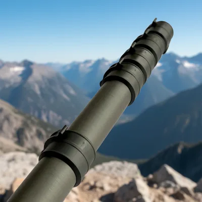 High Toughness Fracture-Proof Carbon Fiber Telescopic Pole for Water Rescue & Lifebuoy Throwing Deployment