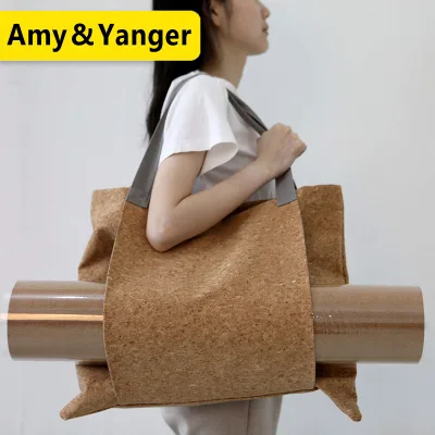 BSCI Factory Cork Yoga Mat Carry Bag Yoga Items Bag Shoulder Bag
