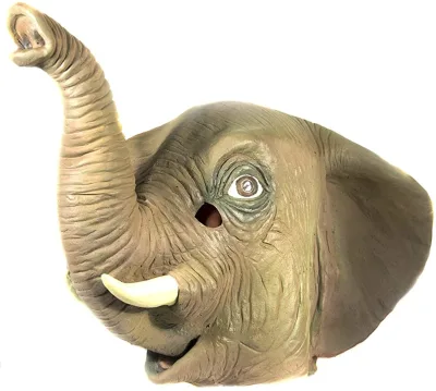 2025 new styles animal hand puppet interesting realistic animal head Elephant Mask