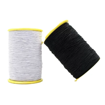 KUNJIN 1.2mm Elastic String 1mm String Thread Spandex Thread Elastic Thread for  Elastic Rope Machine