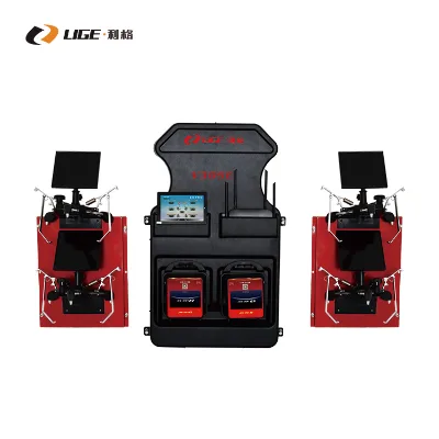 V3d5 Wheel Alignment Machine Hanging Wall Rechargeable Lithium Battery Vehicle Equipment Can Be Used in All Series of Cars