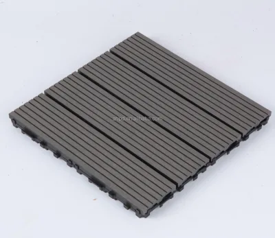 Wood Tile Outdoor Kitchen