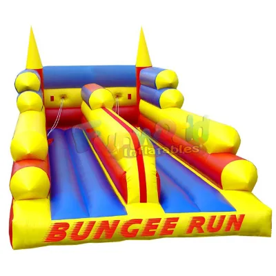 Bungee Trampoline Products Blow up Bungee Jumping Equipment Wholesale Inflatable Popular Bungee Run