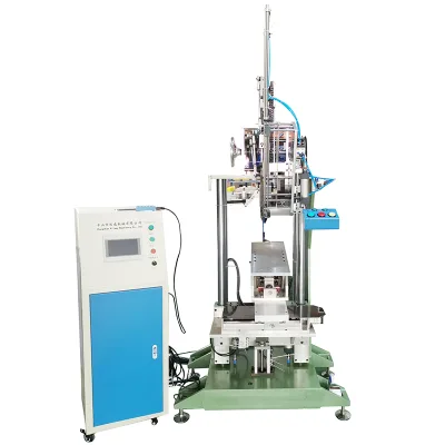 2/4 Axis Fully Automatic Shoe Polish Brush Making Machine with Servo Motor and 1 Year Warranty for Efficient Manufacturing