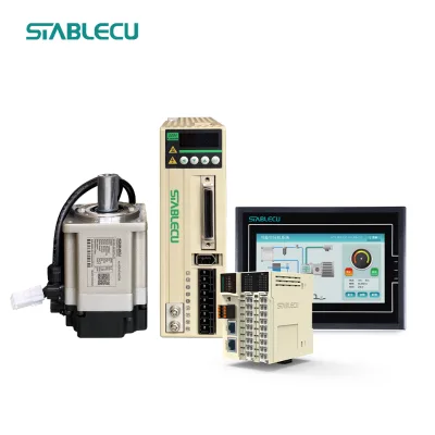 Injection Molding Robot 1000W Brushless AC Servo Motor Adjustable Speed Analog Servo Controller PLC