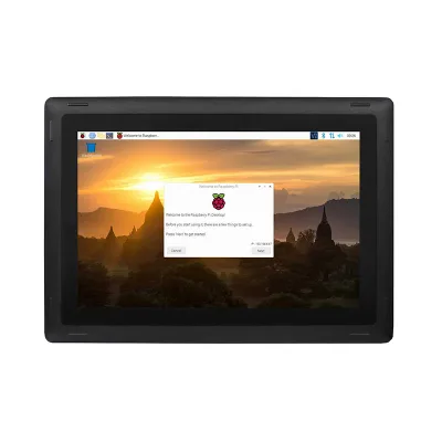 10.1 inch Screen Industrial Computer Powered by Raspberry Pi Compute Module 4 PPC-CM4-101 With Metal Case
