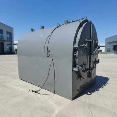 Large Scale Coconut Shell Char Line High Temp Sealed Carbonization Furnace