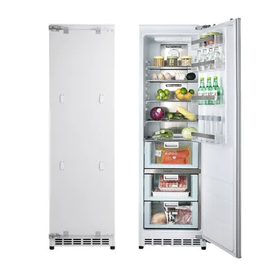 Frost Free Double Door Refrigerator  Electronic Control Commercial Freezer with Energy Star Certified Fast Cooling