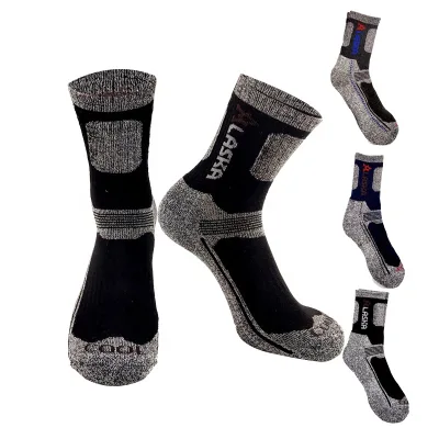 Men's Outdoor Sports Crew Socks Comfortable Cushioned Trail Running & Trekking Hiking Wholesale Autumn Season Suitable