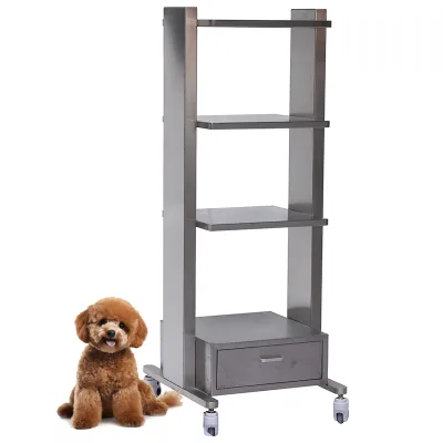 IN-PL02 Veterinary Stainless Steel Trolley Surgical Exam Product