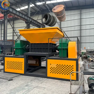 High Work Efficiency Scrap Metal,coconut Shredder Machine Double Scrap Metal Shredders Shaft Plastic Crusher Machine