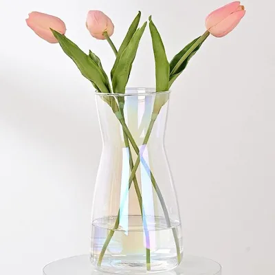 Promotion Glass Vases Home High Transparency Christmas High Decorative Glass Vases