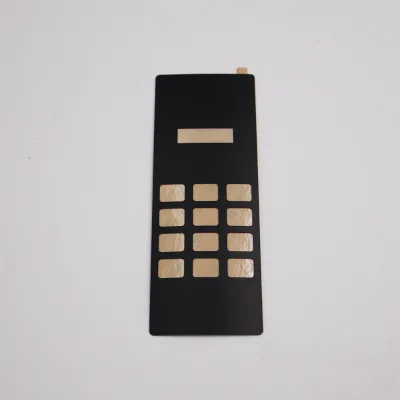 OEM Polycarbonate Indicator Label with CNC Cutting