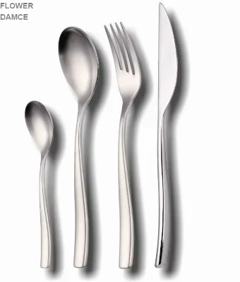 Stainless Steel Rustic Cutlery Set Matte Polish