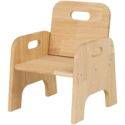 Newest Wood High Chair Kids Dining Kitchen School Bedroom Living Room Hospital Gym Hotel Parties Also Great Feeding Baby Chair