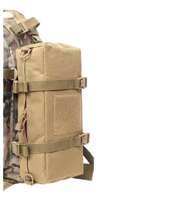 Large Capacity Portable Tactical Storage Bag Nylon Molle with Zipper Closure for Outdoor Camping Enthusiasts