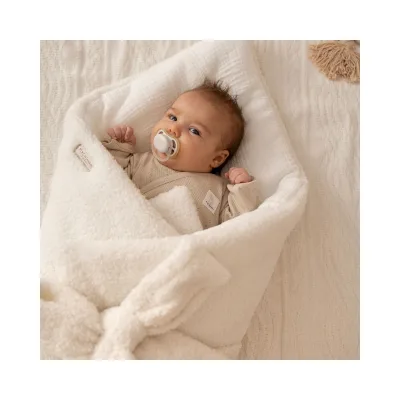 Baby Sleeping Bag Comfortable Baby Duvet 0-3M Cotton Custom Baby Swaddle with Straps
