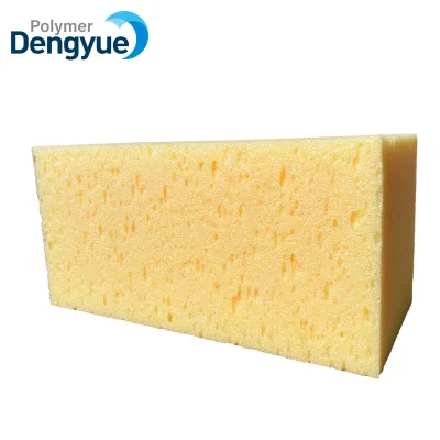 Clean Cellulose Yellow Sponge Car Floors Soft Dish Washing Sponge