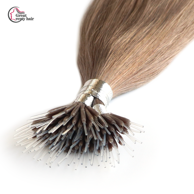 Human Hair Extension Nano Rings Curly Human Hair Extensions