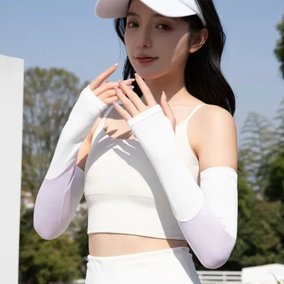 Non Slip Top Strip Lightweight Quick Dry Multi Shade Travel Camping Arm Guard Summer Outdoor Skin Care Support Belt