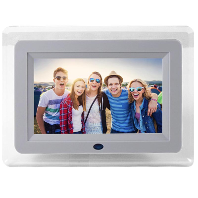 7" LCD Digital Picture Frame & Video Player USB MP3 AVI Support ABS Plastic Frame