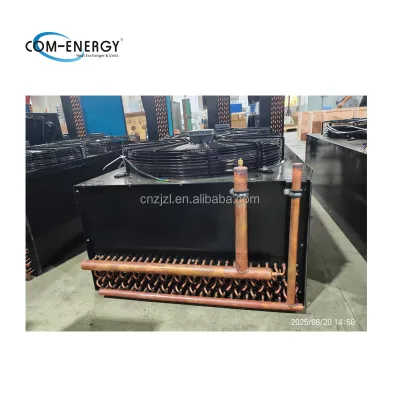 Semi-enclosed Compressor Condensing Unit Heat Exchangers Air Cooled Condenser