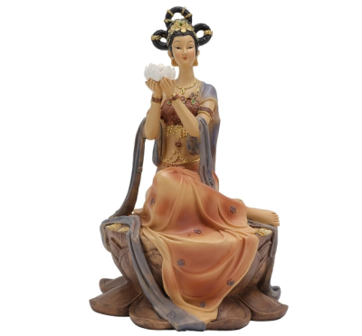 Resin classical beauty collection statues. Ancient beauty statue Chinese decoration Resin handicrafts