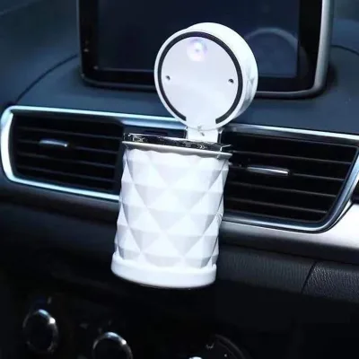 Creative Car Portable Automatic Smokeless LED Ashtray Car Outlet Ashtray