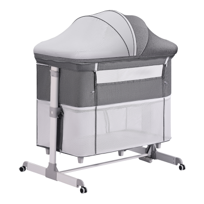 3 in 1 Baby Bassinet Bedside Crib for Adjustable Baby Crib Portable Baby Bed