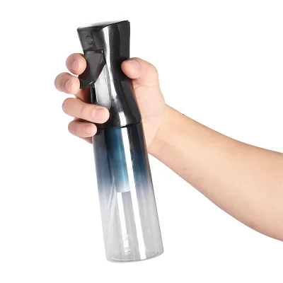 Hair Styling Cleaning Plants Misting Spray Bottle Refillable Empty PET Plastic Fine Mist Spray Bottle for Curly Hair