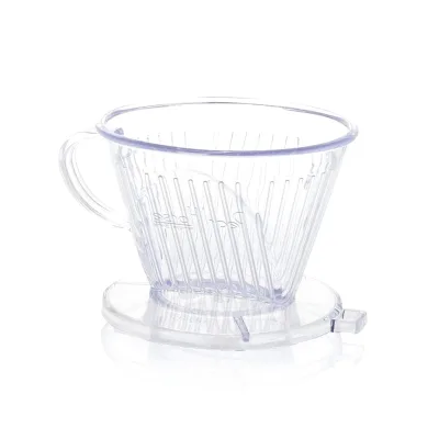 Coffee Dripper 1-4cups Product Drip Coffee As Plastic Clear Pour Over Coffee Tools Kitchen Accessories