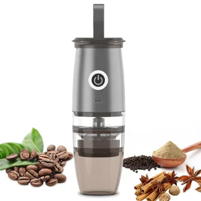Professional Travel 2in1 Electric Portable Burr Coffee Grinder