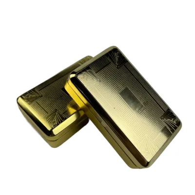 112*70*30MM Portable Metal Cigarette Case Wholesale Metal Cigarette Case Moisturizer Box Copper Smoking Accessories