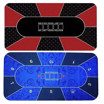 Extra Large Size Rubber Non Slip Table Mat Thickened Casual Personality Entertainment Gambling Poker Mat