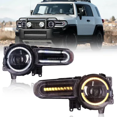 Car Headlight for TOYOTA FJ-CRUISER 2007-2020 Headlamp Assembly Running Light Body Kit Bumper Car Accessories DRL HID Beam