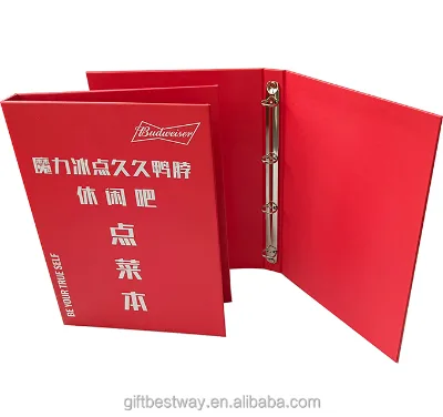 OEM Factory Service Directory B4 Size Book Back Lighted Menu Board