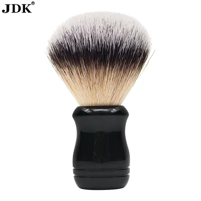 Non-slip Ergonomic Acrylic Shaving Brush Marbleized Handle Waterproof Shaver Brush for Sensitive Skin Men's Care Accessory
