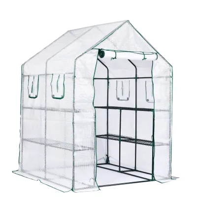 Garden Walk-in Greenhouse, Family Greenhouse, Plant Greenhouse, Rainproof and Antifreeze Insulation Greenhouse, Horticultural in