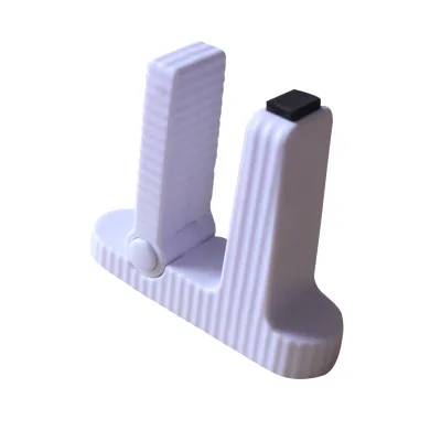 Improved Childproof Door Lever Lock Prevents Toddlers From Opening Doors Easy One Hand Operation for Adults Durable