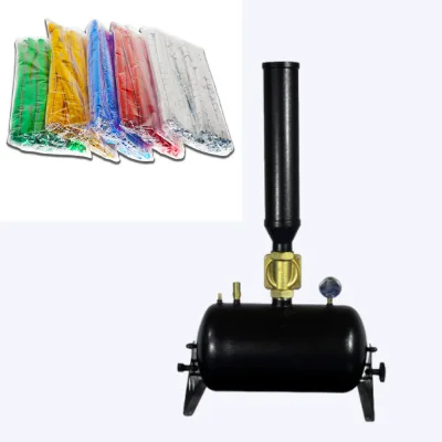 Studio Shot Paper Roll Confetti Streamer Machine Special Fx Equipment