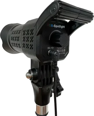 Plastic LED Video Light Spotlight for Studio Photography with Continuous Lighting