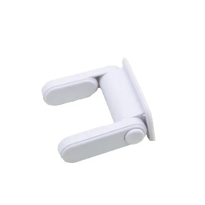 Childproof Door Lever Lock Prevent Toddlers from Opening Doors Double Lock System Design Easy to Install Safety Locks