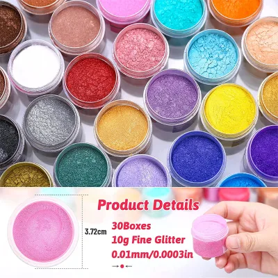 Premium Cosmetic Grade Glitter Powder Multifunctional Supplies for Beauty Styling and Handicraft Making