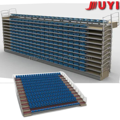 JY-720 Professional Steel Grandstand Bleachers Outdoor Stadium Seating System Manufacturer for Sports Facility Project