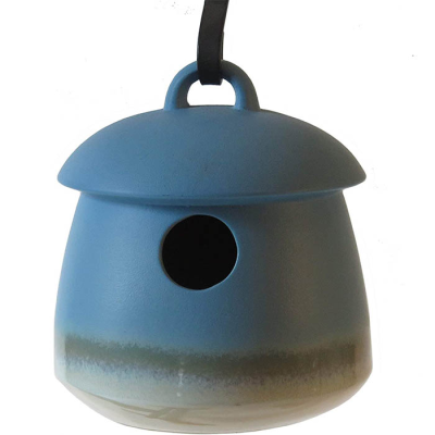 Ceramic Hanging Bird House-Return Bird Home for Tiny Birds