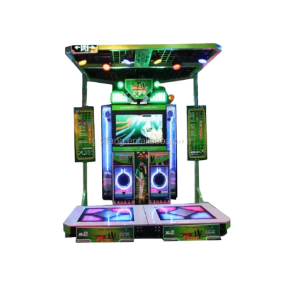 Hot Sale Two Players Music Dance Simulator Machine Arcade Drum and Dance Machine / Video Music Dancing Game Machine