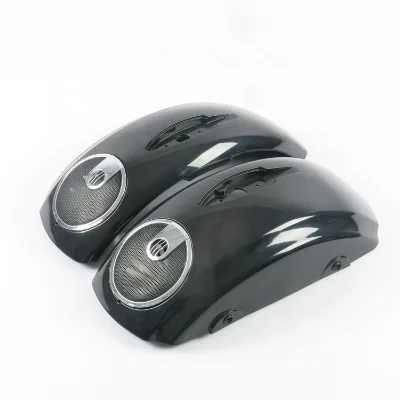 ABS Plastic Saddle Bag Lid for Indian Polaris Chieftain Roadmaster Saddlebag Audio Lids