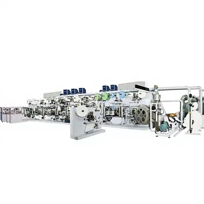 Womeng 2024 New Automatic Full Servo Baby Diaper Production Line Pants Intelligent Machine China