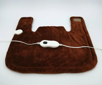 Electric Heating Neck and Back Pain Relief Pad with Sea Salt 48x58cm for Stress Relief